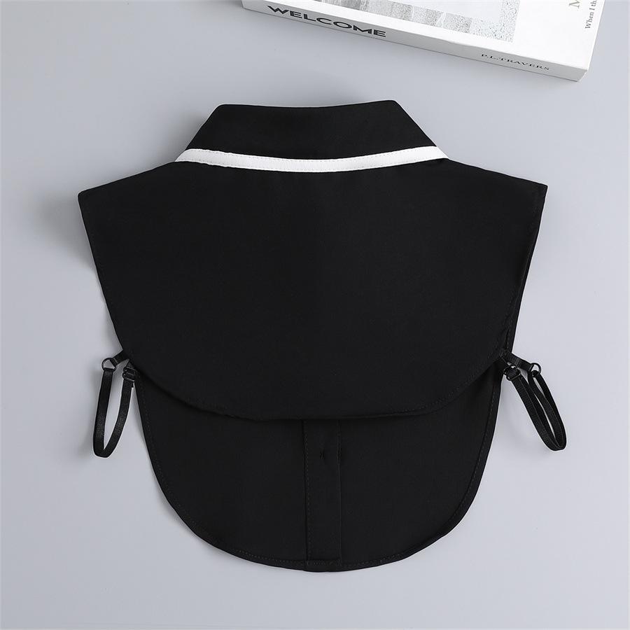 New Lapel Fake Collar Vintage Detachable Shirt Collar for Women Blouse Sweater False Collar Lapel Top Neckwear Ties Accesory