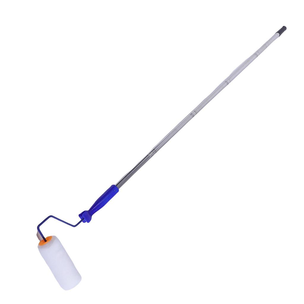 Paint Brush Extender Set Paint Roller Extension Poles Clamp Brushes 4 Inch for Professional Painting