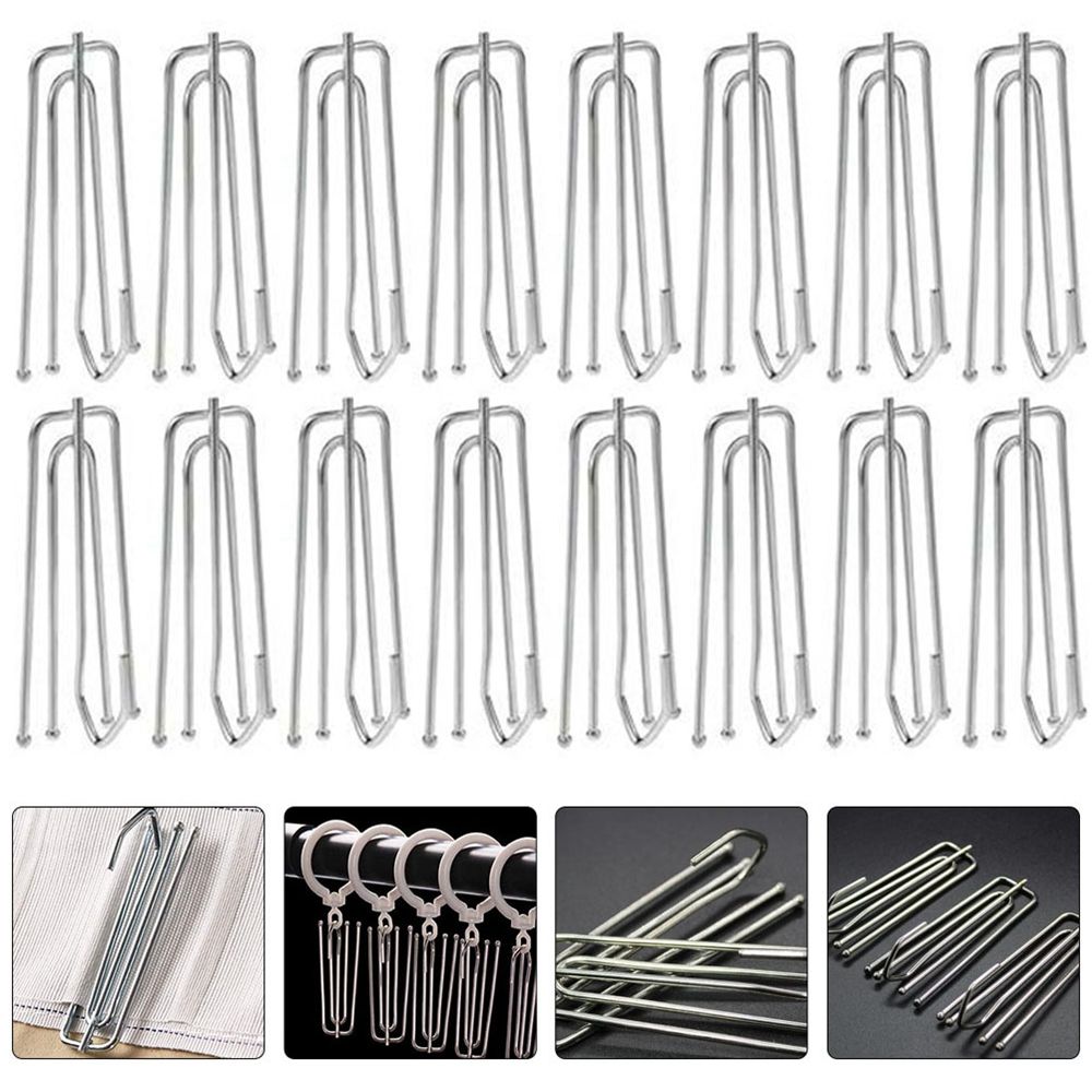Curtain Accessory Four-Claw Hook Window Door Pleat Clips Drapery Hook Curtain Hooks Drapes Pin