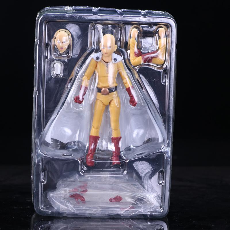 Anime Saitama One Punch Man Figma 310 PVC Action Figure Collectible Model Toys About 14 CM