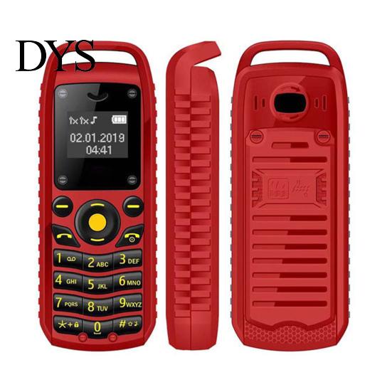 Мини-мобильный телефон BM25 GSM Многоязычный ЖК-экран Низкое излучение Подвесной дизайн Функция вызова с кнопками Клавиатура Две SIM-карты Двойной режим ожидания Карманный