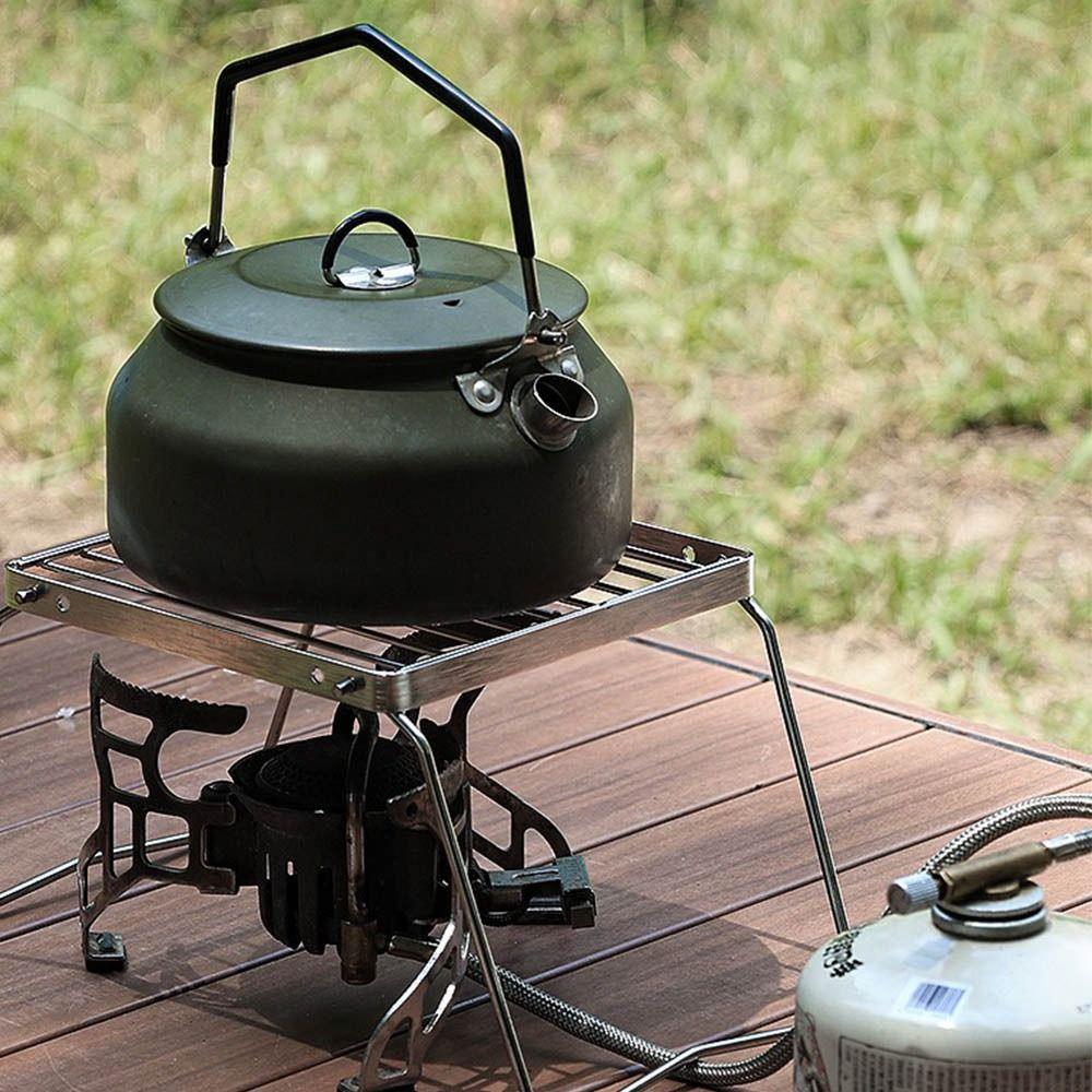 Устойчивая к коррозии складная подставка для гриля для кемпинга из нержавеющей стали, подставка для горелки для гриля, для улицы