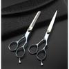 Professional Hair Cutting Scissors Home Hair Cutting Barber/Salon Thinning Shears Stainless Steel Hairdressing Black Golden