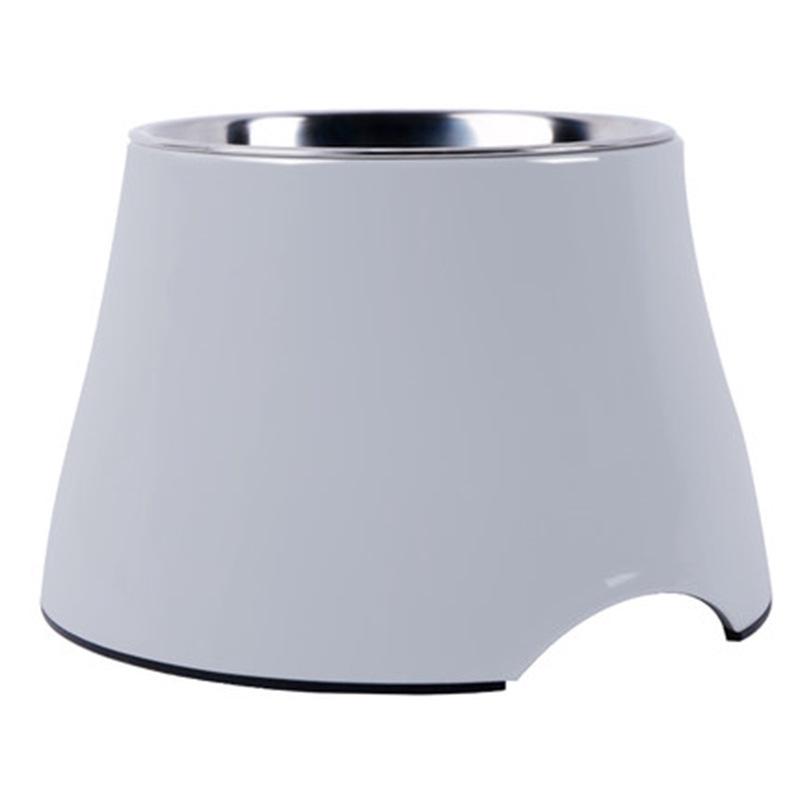 Нескользящая миска из нержавеющей стали для собак и кошек - приподнятый дизайн