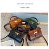 Genuine Leather Women's Small Square Bag 2025 Summer New Cowhide Handbag Shoulder Crossbody Underarm Bag