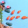 DIY Accessories Micro Landscape Goldfish Figurine Resin Crafts Fish Tank Decor Pond Scene Miniature