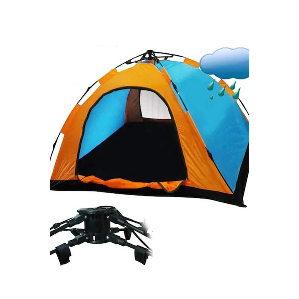 Палатка для кемпинга с автоматической установкой на 6 человек 220x250x165