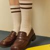 SOCKS APPEAL Cable Two Stripe Ivory
