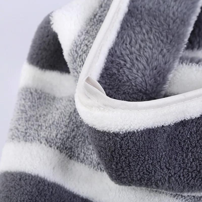 1 Набор полосатых полотенец для лица 35X75 см для ванной комнаты и мягкое и впитывающее быстросохнущее микрофибровое банное полотенце 70X140 см