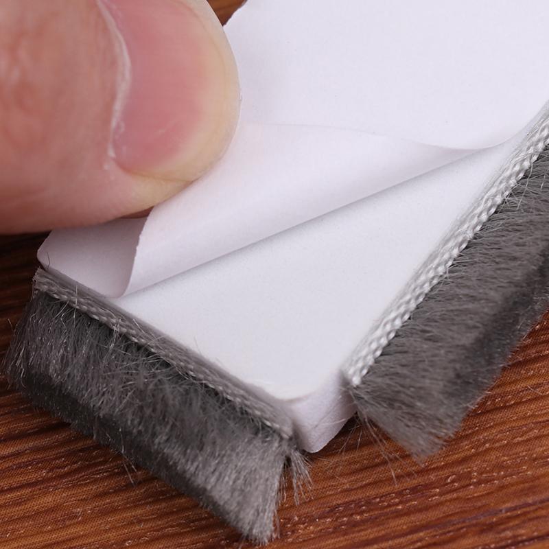 Самоклеящаяся уплотнительная полоса Eva+Pp типа Пуш-Пулл Ветрозащитный оконный буферный блок Раздвижная вверх и вниз направляющая Щеточная полоса Оконная фурнитура