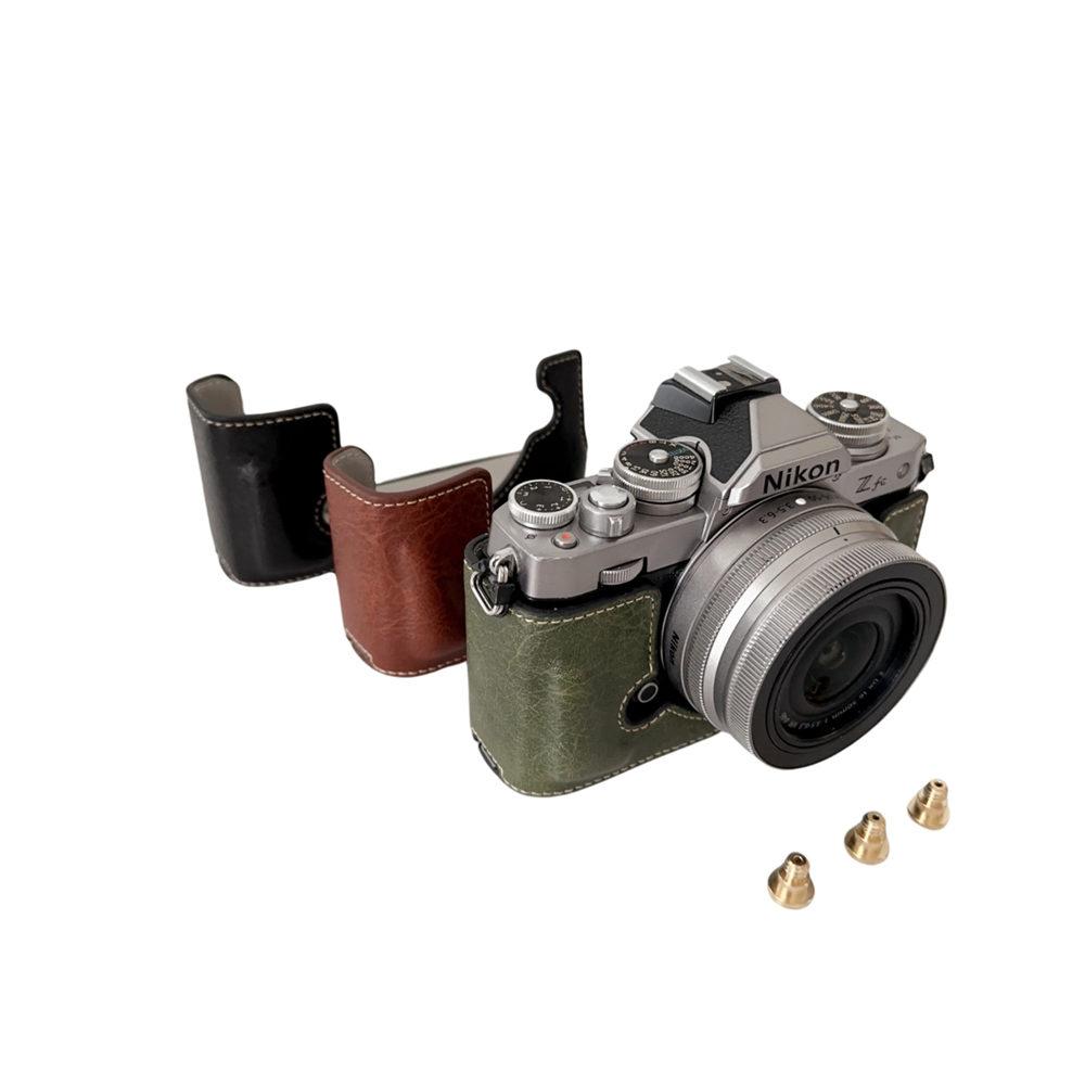 Получехол из искусственной кожи для камеры Nikon Zfc ZFC с отверстием для батареи, нижняя защитная крышка