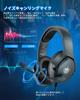PHOINIKAS Wired Gaming Headset for PS4, PS5, and PC with Mic, Noise Cancelling, One-Click Mute, Deep Bass, Comfortable, Lightweight, and Stretchable