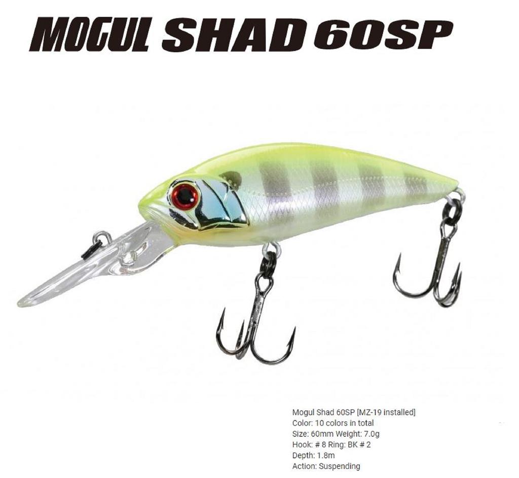 Bassday Mogul Shad 60SP Suspend Luer 7 грамм HF-51 (4120)