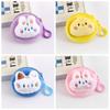 Mini Cartoon Plush Coin Purse Cute Lipstick Storage Bag Durable Headphone Bag  Travel