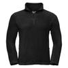 Russell Mens Quarter Zip Outdoor Fleece Top