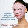 Electric Massage Beauty Mask 3D Silicone Mask EMS Vibrating Facial Acupuncture Massager Chin Cheek Slimming Lift Anti-Wrinkle Improve Mask Tion Moi