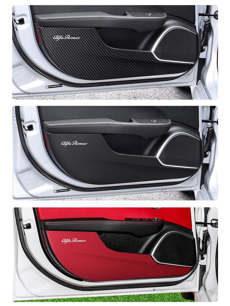 Накладка на порог двери Alfa Romeo Stelvio/Giulia - Улучшение защиты интерьера