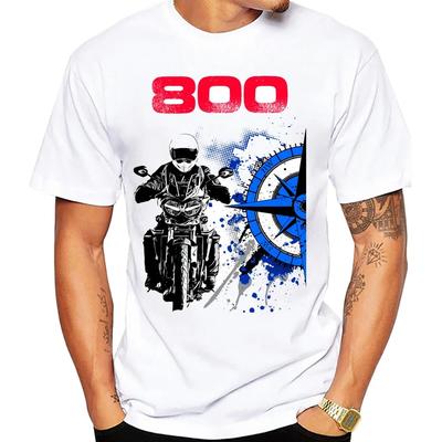Футболки Tiger 800 Windrose Rider Adventure Футболка Tiger 1200 Super Legend Мужские Хип-хоп Повседневные Белые Футболки Топы для езды на мотоцикле