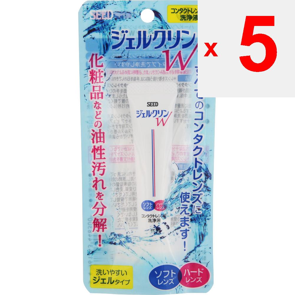 Очищающий гель Seed Gel Cleaner W 15 г Очищающий раствор Двойного назначения для очистки контактных линз Можно использовать для всех контактных линз! Чистящий раствор