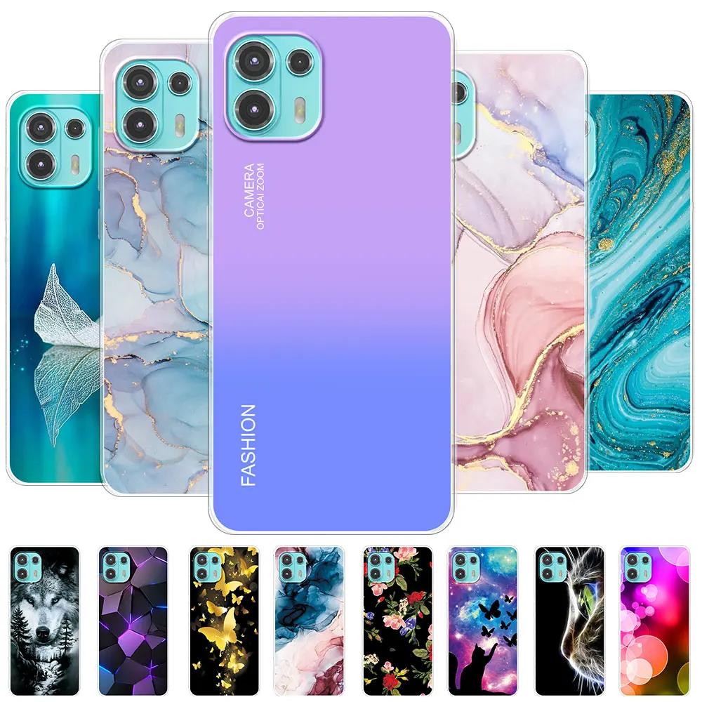 Для Moto Edge 20 Lite Чехол Обложка Funda Для Motorola Edge 20 Pro Прозрачный Мягкий Силикон ТПУ Чехол для Телефона Для Moto Edge 20 Fusion Coque