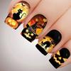European And American Nail Art Dark Spice Girls Halloween Collection Bat Spider Skull Long Wear Armor