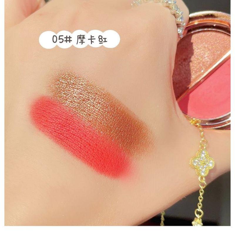 BEAUTY GLAZED - Матовые и жемчужные тени для век с двойным эффектом Charm - 10 оттенков