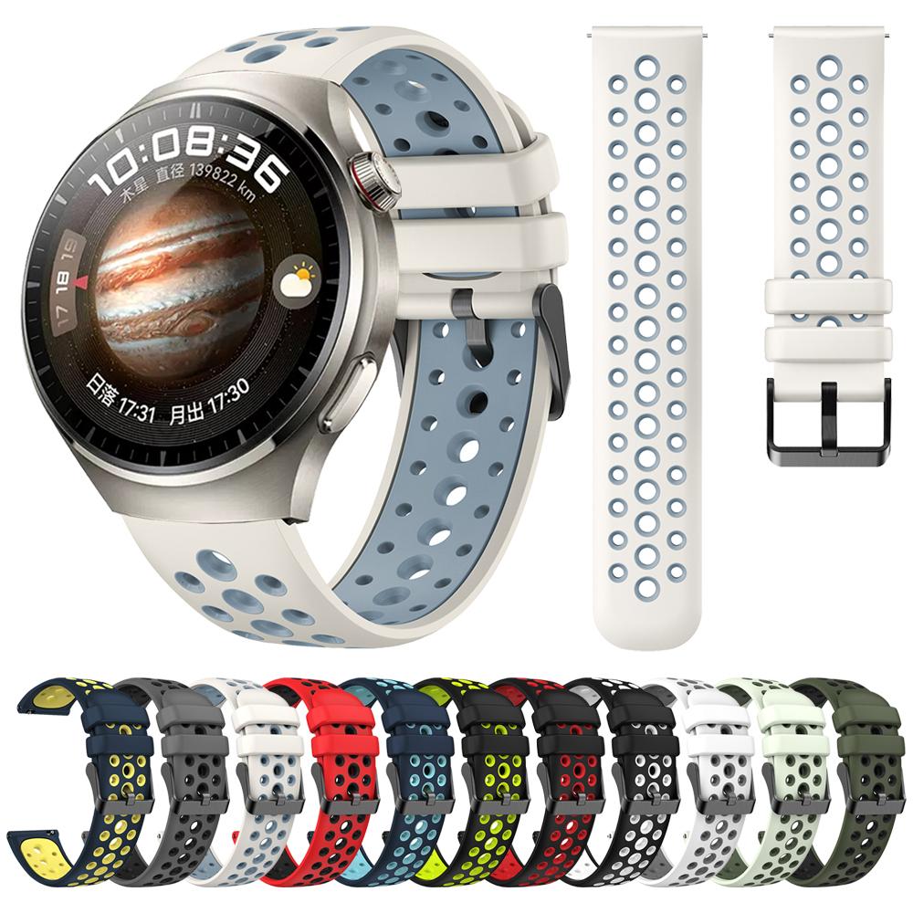 Ремешок EasyFit для HUAWEI WATCH 4 3 Pro/Ultimate Sport Силиконовый Сменный Наручный Ремешок 1:1 Для HUAWEI GT 3 SE 2 46MM/Runner