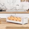 Fresh-keeping Egg Storage Rack Plastic Egg Storage Box Simple Egg Holder  for Kitchen