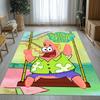 Bikini Bottom S-SpongeBob Cartoon Soft Non-Slip Large Area Rug for Living Room,Bedroom Playroom Carpet Mat for Sofa,Home Decor