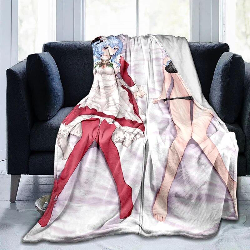 Hot Body Anime Sexy Girl Modern Blanket Flannel Soft Plush Sofa Bed Throwing Cartoon Blankets for Beds Gifts Dropshipping