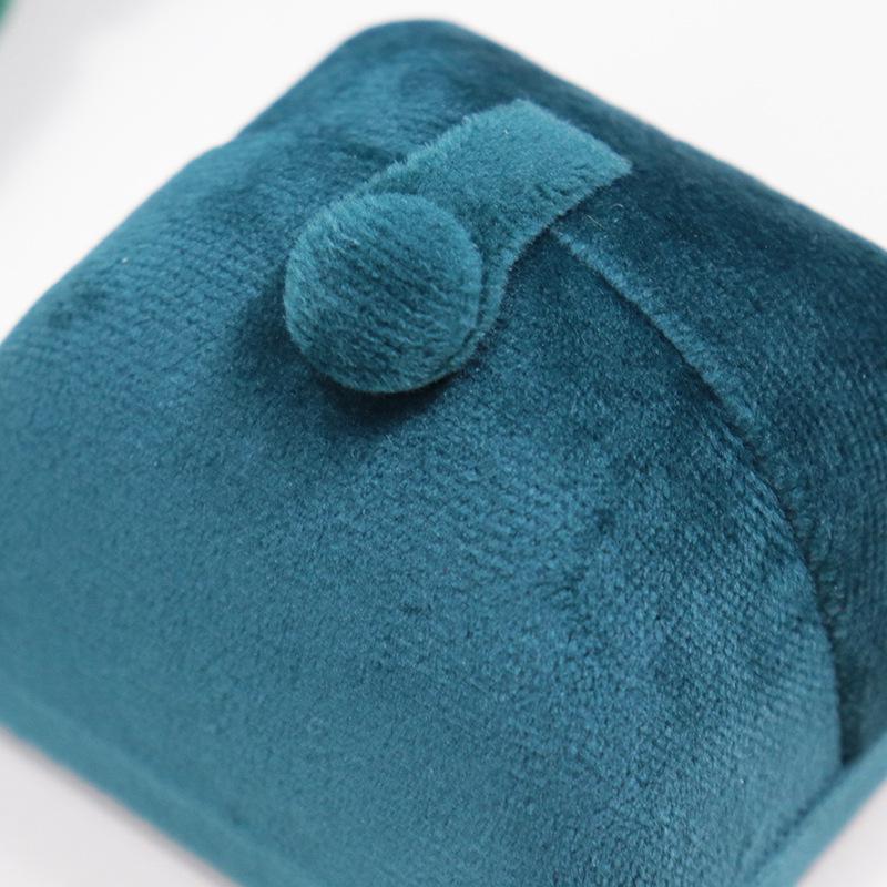 Velvet Dual-Opening Jewelry Box for Rings, Bracelets, Necklaces, and Sets