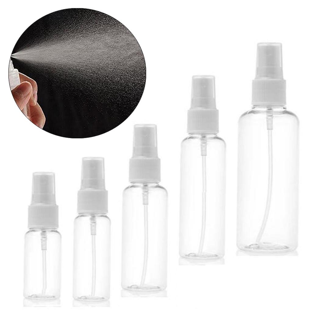 5 Refillable Bottles Pump for Essential Oils Perfumes