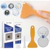 White Wall Repair Cream Wall Repair Paste, Wall Anti-Mildew Crack Nail Eye Dirt Repair White Putty Paste