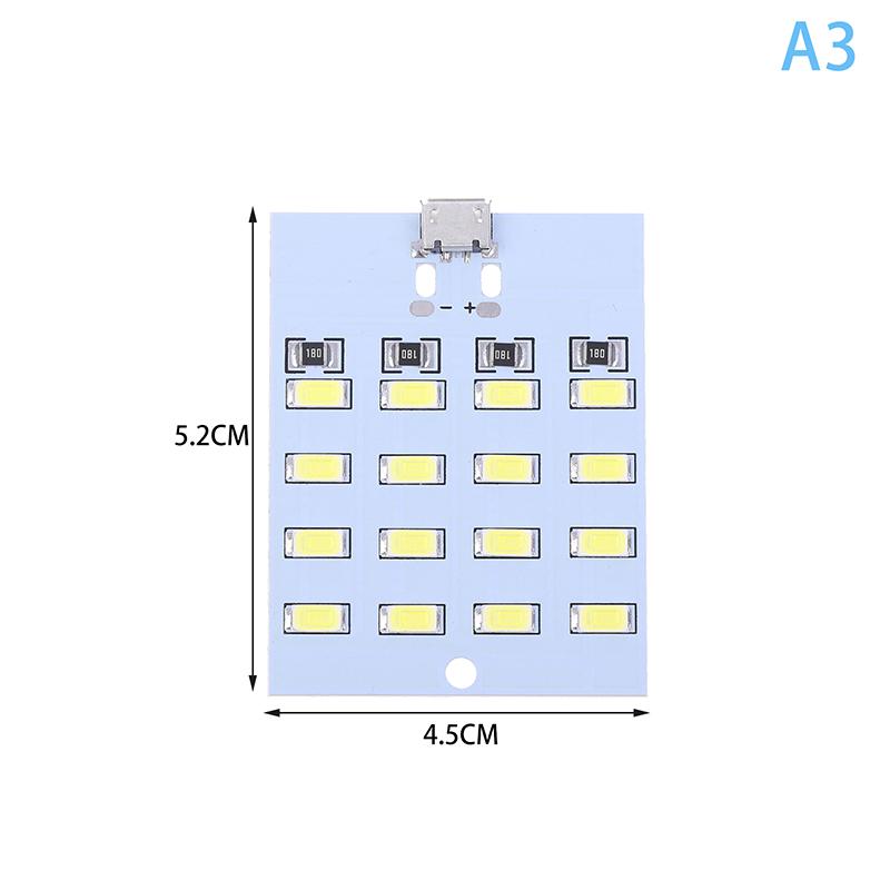Интерфейс Micro USB 5730 SMD 5 В 430 мА~470 мА Светодиодная панель USB Мобильный свет Аварийный свет Ночник Сделай сам Настольная лампа