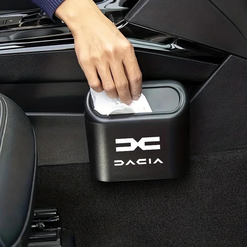 Портативная подвесная автомобильная мусорка Аксессуары для интерьера Для Dacia Logan Sandero Duster Lodgy Spring Jogger Dokker Stepway Bigster