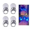 Flashing LED Concert Ring Miniature Light Stick Ring for Night Event and Celebrations Comfortable Wear Finger Accessory