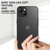 Роскошный ударопрочный тонкий матовый чехол для iPhone 16 15 14 Plus 13 12 11 Pro Max Plus Силиконовый бампер Прозрачная жесткая крышка Capa funda