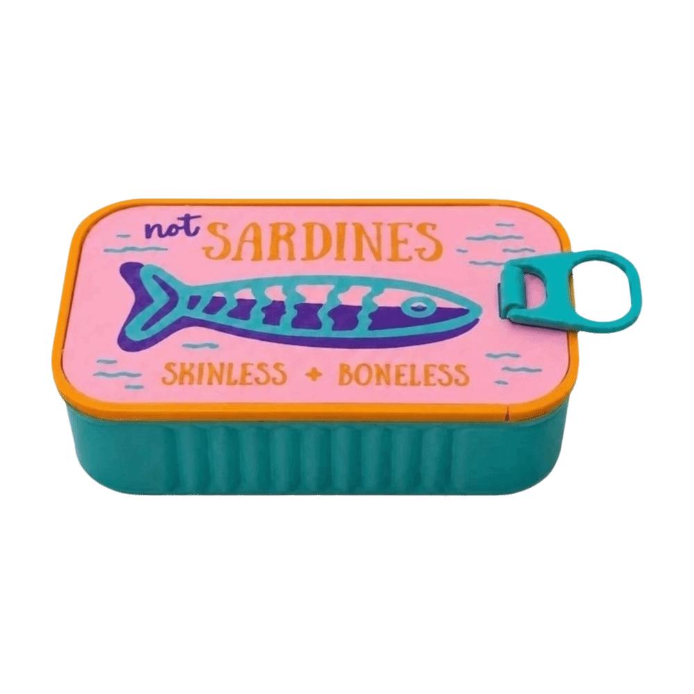 Multi Functional Sardine Tin Jewelry Box 3D Printed Jewelry Display Organizer Gift Box