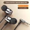 Metal Design Type C&3.5mm Wired Gamer Earphones 6D Stereo Sound Headsets Magnetic In-Ear Headphones For Samsung Handfree HD Call