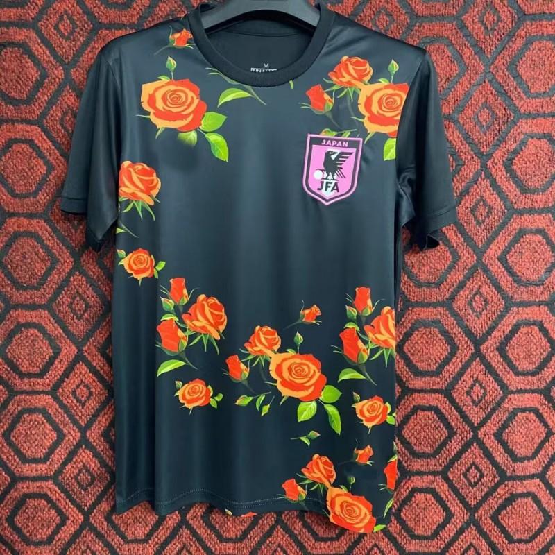 Japan National Team Football Jersey Anime Edition Short Sleeve Tsubasa Ozora Sports