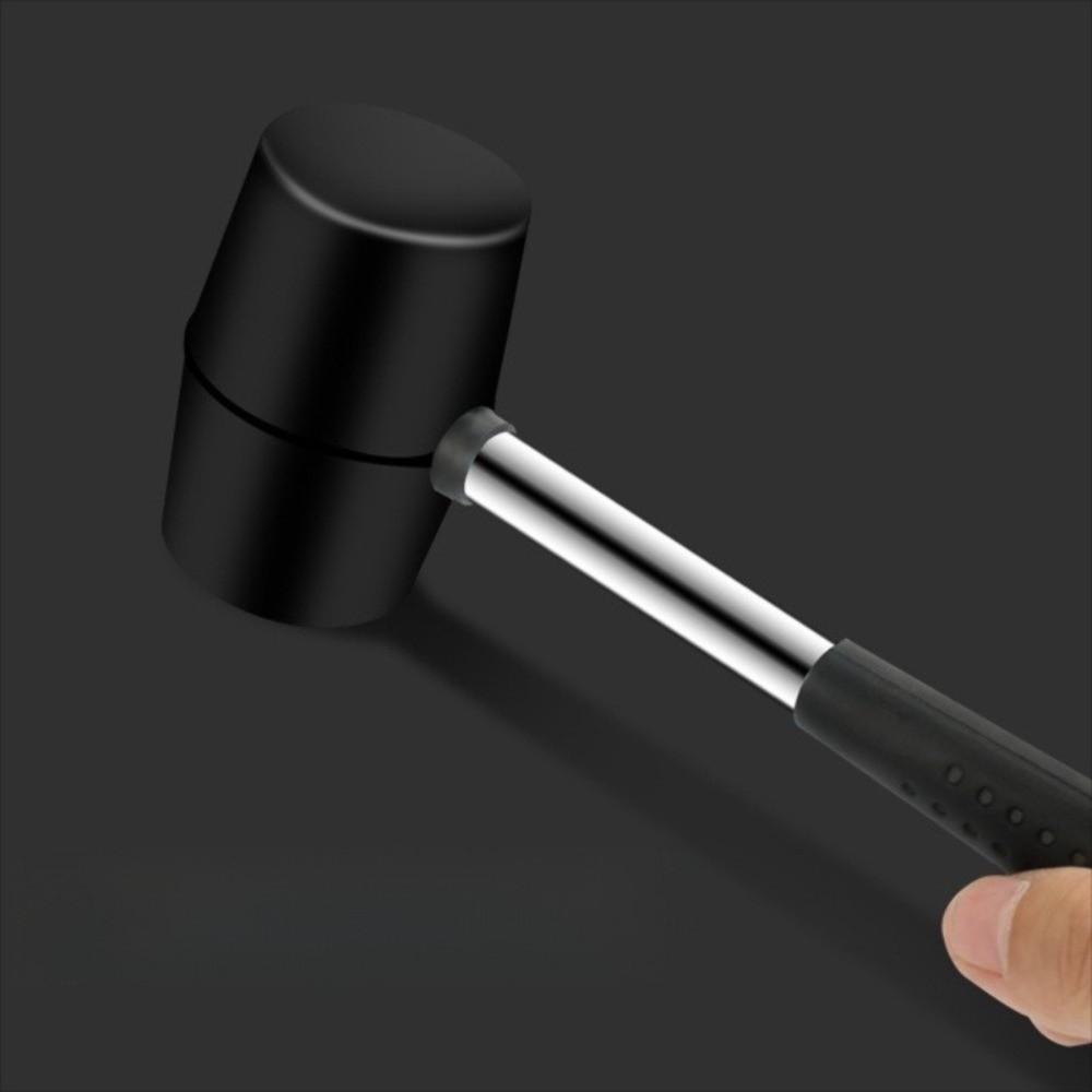 Double Head Rubber Hammer Soft Blow Beating Hammer Durable Floor Tile Hammer  Home Improvement