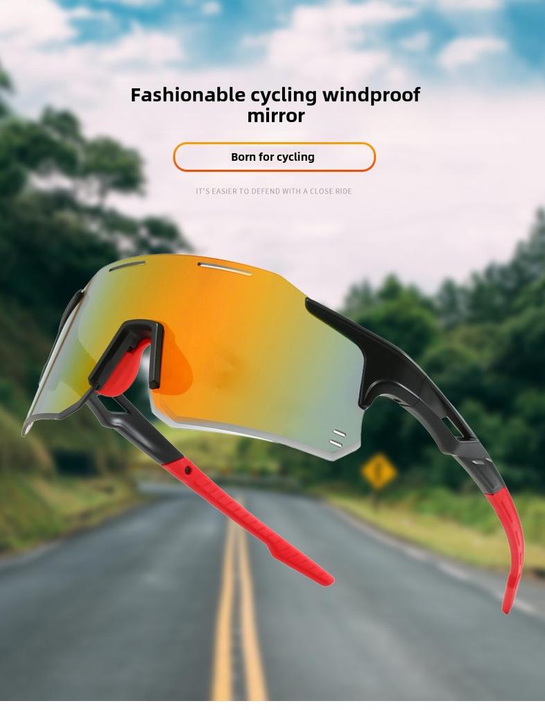 Новые мужские и женские велосипедные солнцезащитные очки для активного отдыха, ветрозащитные спортивные очки, очки для рыбалки, бега, велосипедные очки