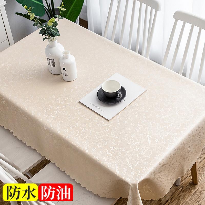 Пластиковая кружевная круглая скатерть, толстая скатерть с разноцветным принтом, водонепроницаемая, маслостойкая, моющаяся, скатерть для стола