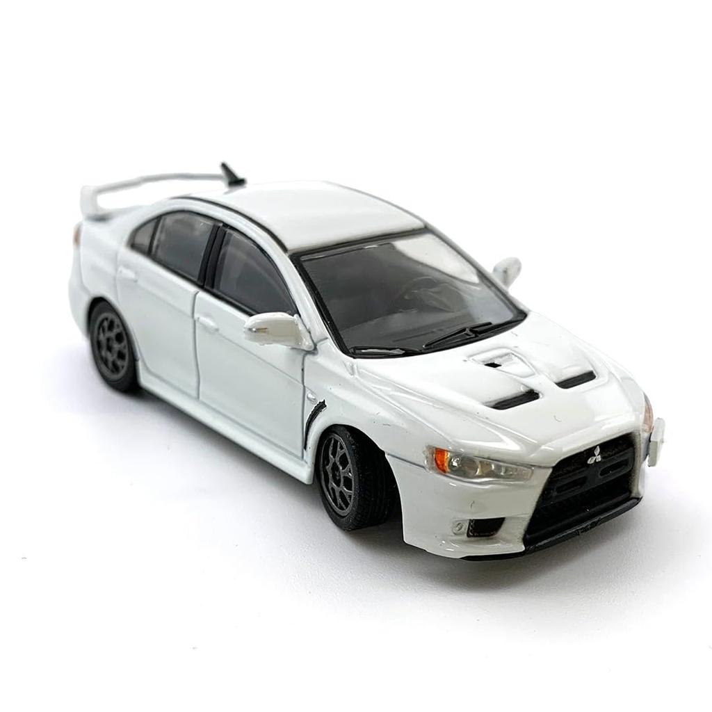 BM CREATIONS Mitsubishi Lancer EVO X Белый Завершенный продукт 1/64 (LHD)