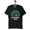 Drummer RetireUnisext Plan T Shirt S Long Sleeve SweaT Vintage Washed Unisex Versatile Designer Clothes Stretched