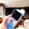 Роскошный чехол с градиентным блеском и сердечком для Samsung Galaxy S23 Ultra A52 A53 A54 A14 4g 5g A24 A23, силиконовый противоударный чехол
