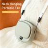 2025 Mini Handheld Fan 2000mAh USB Rechargeable Neck Hanging Fan, 5 Speeds with Display Screen, Portable Cooling Fan for Home, Office, and Outdoor Use