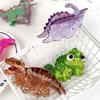 Cartoon Dinosaur Hair Clip Unique Hairpin Funny Acrylic Hairpieces Friendly Hair Decoration for Fashion Enthusiast