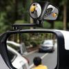 2 шт. Зеркала для слепых зон 2-в-1, выпуклое зеркало для слепых зон автомобиля, вращающееся на 360 градусов, наружное зеркало заднего вида для парковки при движении задним ходом