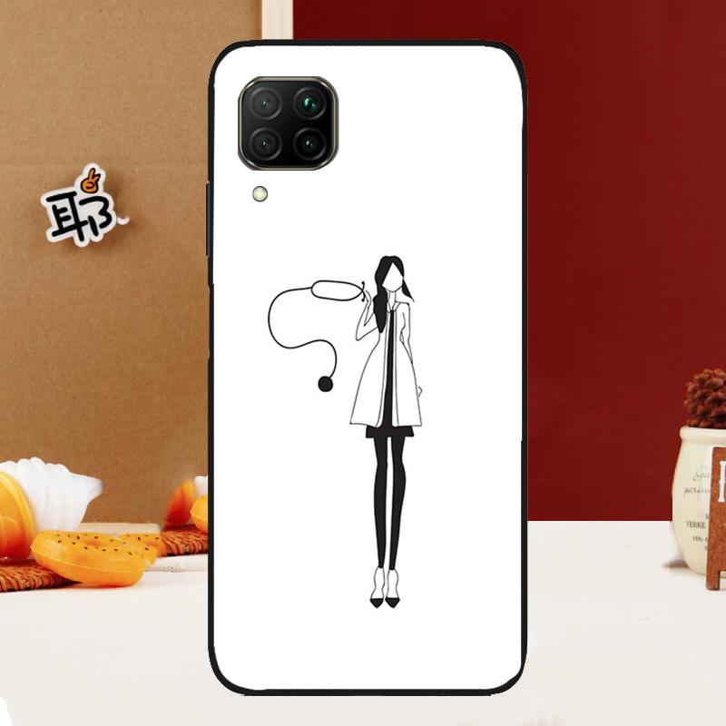 Медицинский Врач Медсестра Чехол Для Huawei P30 Lite P40 P20 Nova 11 Pro 3i 8i 11i 9 10 SE 5T Y60 Y61 Y70 Y90 Y91 Обложка